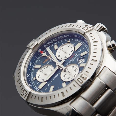 ebay breitling men watch used|pre owned breitling watches.